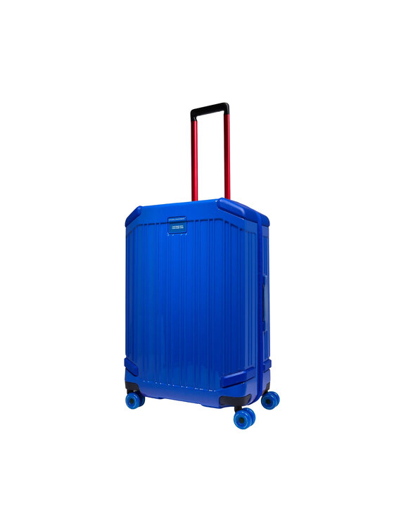 Piquadro Piquadro Valigia media bv4427pop-blu Blu