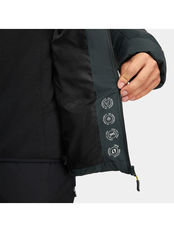 Alpinus Alpinus Kurtka zimowa Furggen Zielony Regular Fit