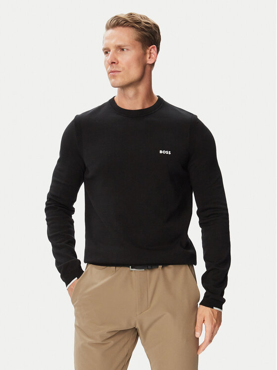 BOSS BOSS Džemperis Ever-X CN 50556145 Juoda Regular Fit