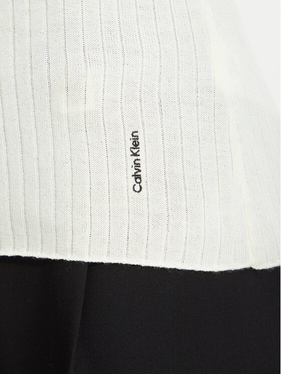 Calvin Klein Calvin Klein Golf LV044H352G Biały Regular Fit