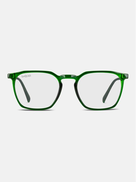 Okulary z filtrem blue light Smooder, Zielone, Bantur