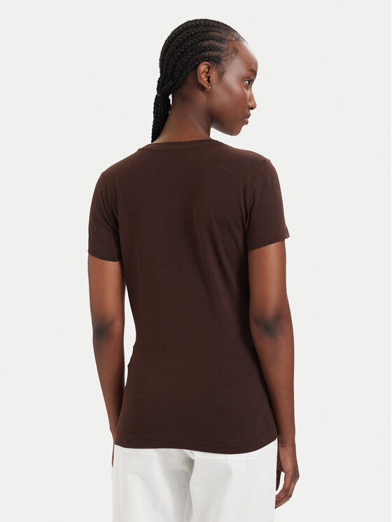 Guess Guess Tricou W6GI19 K3042 Maro Regular Fit
