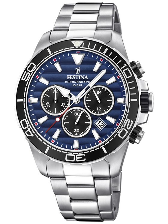 Festina Festina Zegarek F20361/3 Srebrny