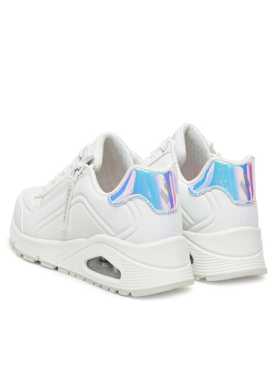 Skechers Skechers Sneakersy Uno Gen1-Zip And Stride 310554L/WHT Bílá