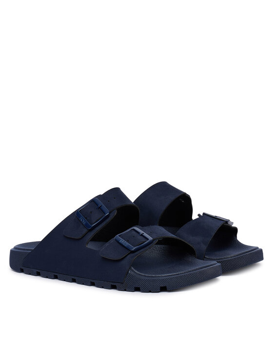BOSS BOSS Papucs Surfley Sand MF 50563157 Sötétkék