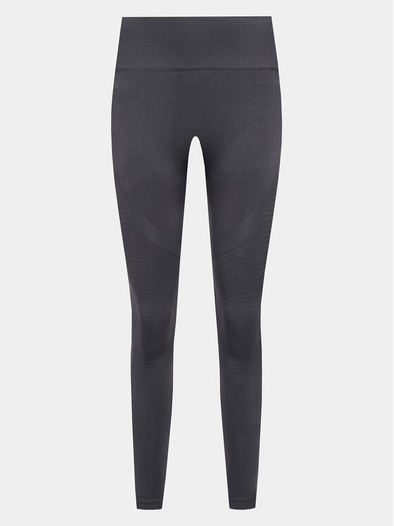 Athlecia Colanți Nagar W Seamless Tights EA203352 Gri Regular Fit