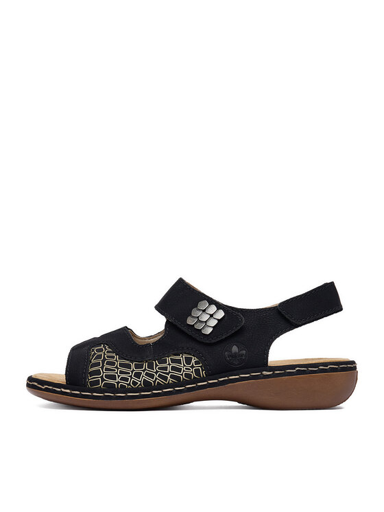 Rieker Rieker Sandalen CEO-65989-01 Schwarz