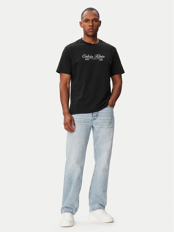Calvin Klein Jeans Calvin Klein Jeans T-shirt LV04RG822G Nero Regular Fit