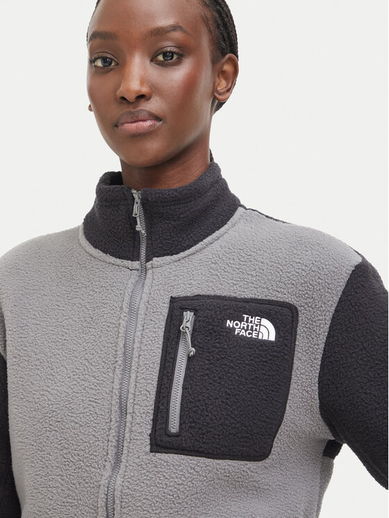 The North Face The North Face Полар Yumiori NF0A8E88 Тъмносив Regular Fit