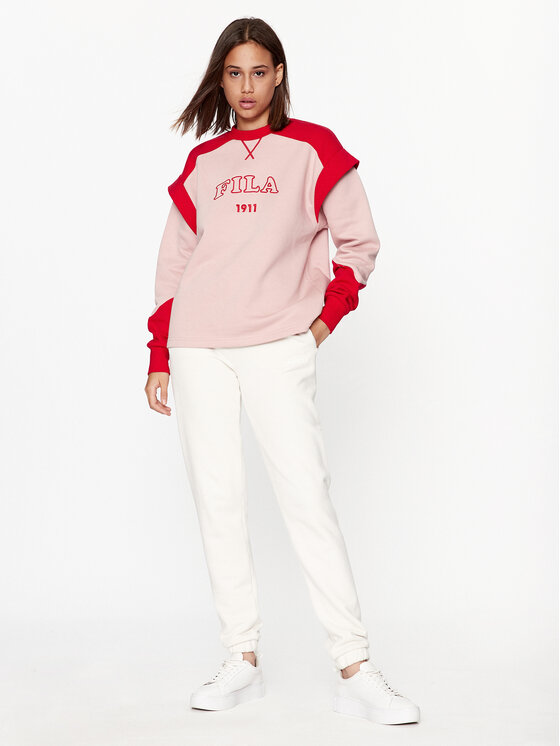 Fila Fila Majica dugih rukava FAW0633 Ružičasta Regular Fit