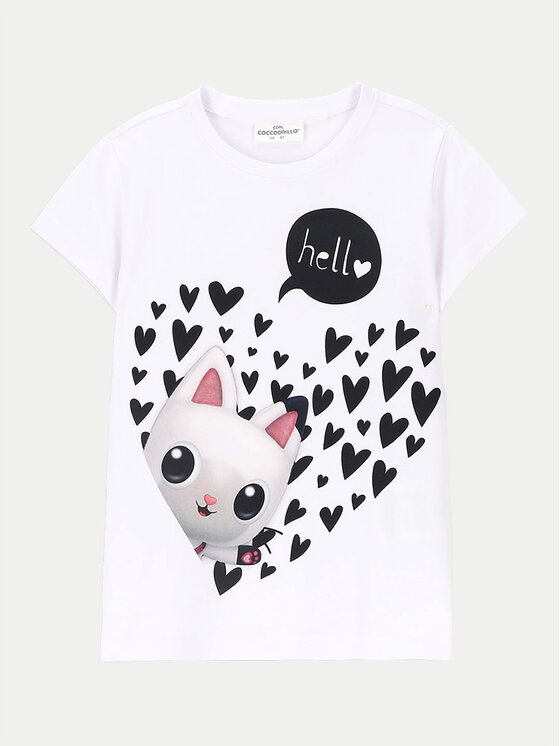 Coccodrillo Coccodrillo T-Shirt ZC4143201LGD Λευκό Regular Fit