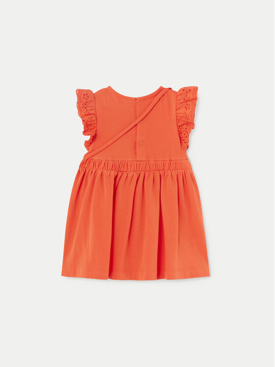 Mayoral Mayoral Vasarinė suknelė 1919 Oranžinė Regular Fit