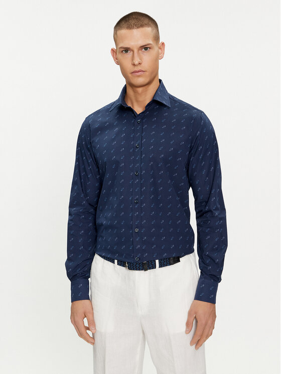 Paul&Shark Košeľa 24413033CF Tmavomodrá Regular Fit