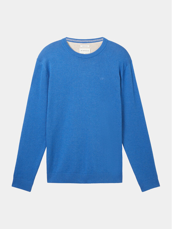 Tom Tailor Tom Tailor Sveter 1039810 Modrá Regular Fit