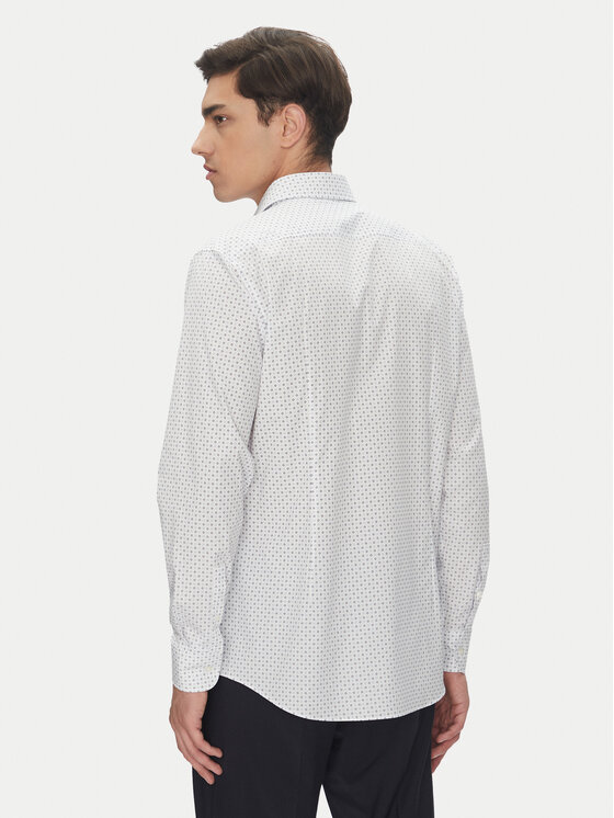 BOSS BOSS Koszula H-Hank-Kent-C1 50545147 Biały Slim Fit