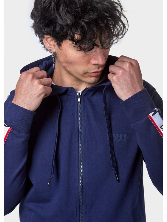 MOSCHINO MOSCHINO Tepláková souprava V1A1782 4409 Tmavomodrá Regular Fit