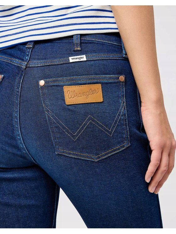 Wrangler Wrangler Jeansy Sienna 635 Niebieski Skinny Fit