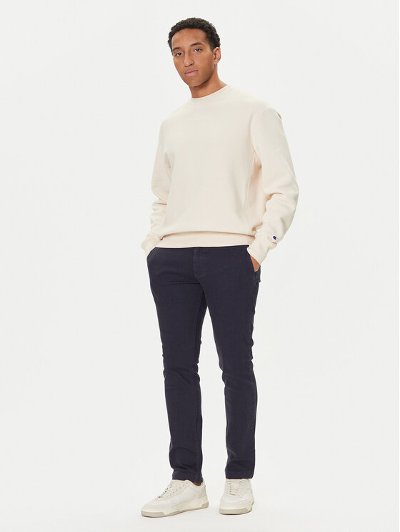 BOSS BOSS Chinos kelnes 50547865 Tamsiai mėlyna Slim Fit