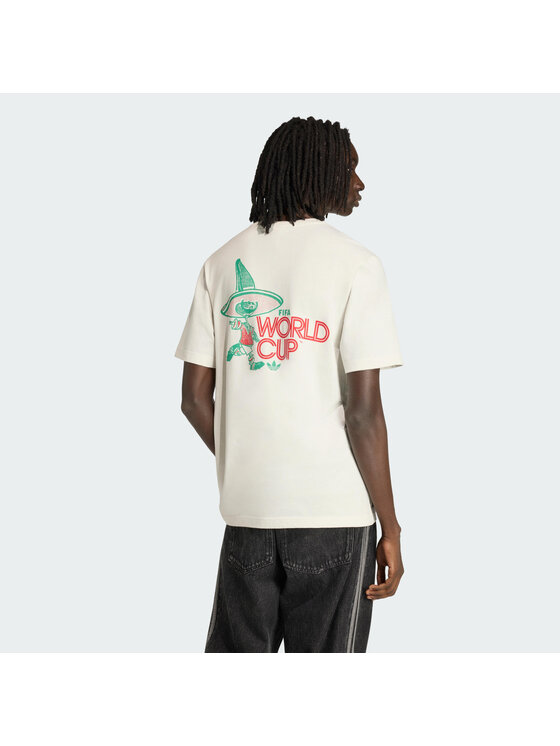 adidas adidas Koszulka techniczna FIFA World Cup Biały Regular Fit