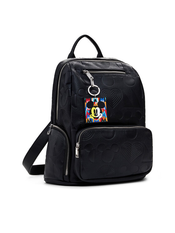 Desigual Desigual Ruksak All Mickey Chester 25SAKP04 Crna