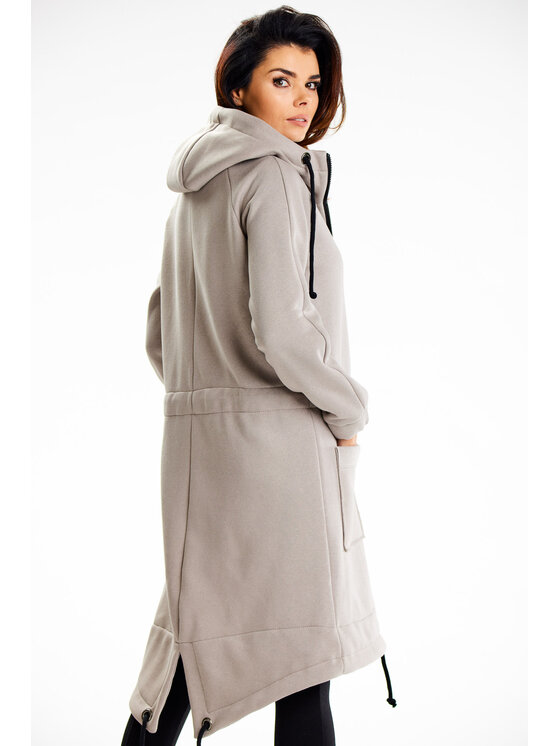 Infinite You Infinite You Mikina M333 Šedá Basic Fit