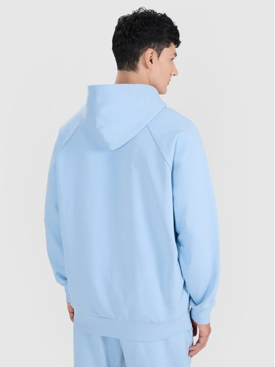 4F 4F Felpa 4FRSS25TSWSM2111-34S Blu Regular Fit
