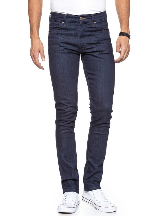 Wrangler Wrangler Jeansy LARSTON Niebieski Slim Fit