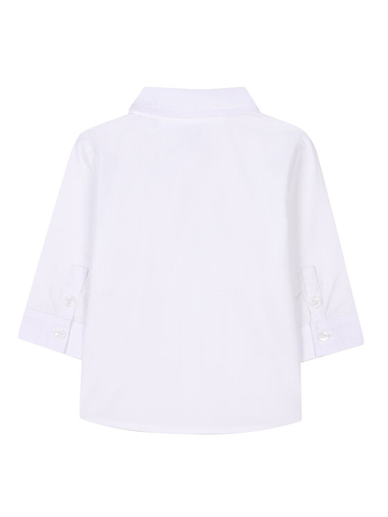 Karl Lagerfeld Kids Karl Lagerfeld Kids Комплект сорочка і тканинні штани Z30505 S Cиній Regular Fit