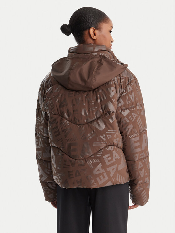 EA7 Emporio Armani EA7 Emporio Armani Зимова куртка 7W000654 AF16408 F6104 Коричневий Regular Fit