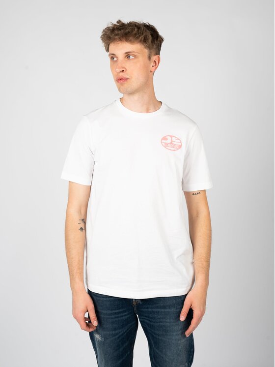 Diesel Diesel T-Shirt A06495 0GRAI Λευκό Regular Fit
