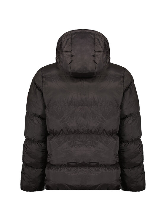Geographical Norway Geographical Norway Parka WY4478H/GN-BLACK Czarny Reglan Fit
