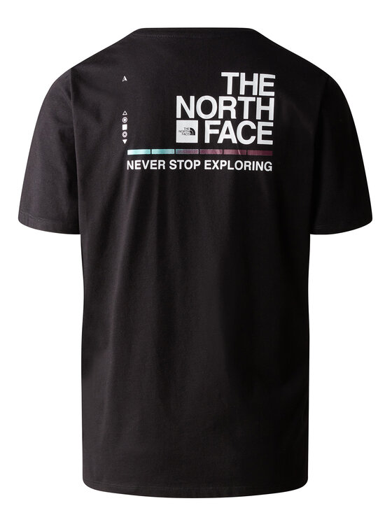 The North Face The North Face T-Shirt Foundation Graphic NF0A86XN Černá Regular Fit