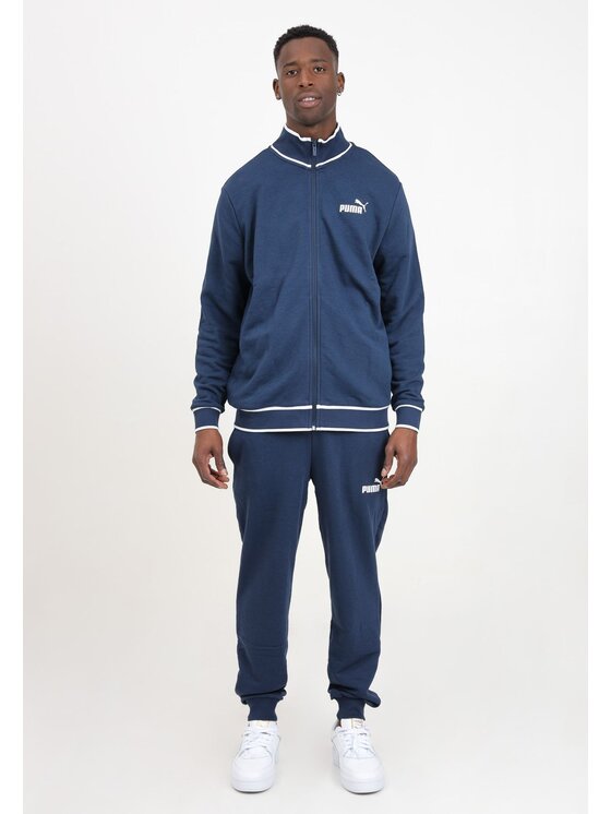 Puma Tuta SWEAT TRACKSUIT CLUB NAVY Blu scuro Regular Fit Modivo