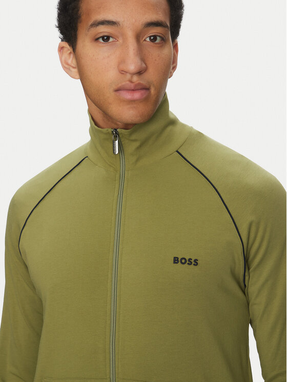 BOSS BOSS Світшот Mix&Match 50515307 Зелений Regular Fit