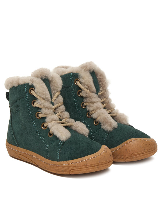 Froddo Froddo Trzewiki Minni Suede Laces G2110140-5 S Turkusowy