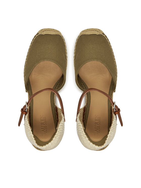LAUREN RALPH LAUREN LAUREN RALPH LAUREN Espadrilles Robby 802966885001 Khakifarben