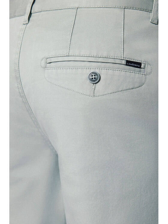 Lancerto Lancerto Szorty materiałowe Crete SZO082124000004 Zielony Regular Fit