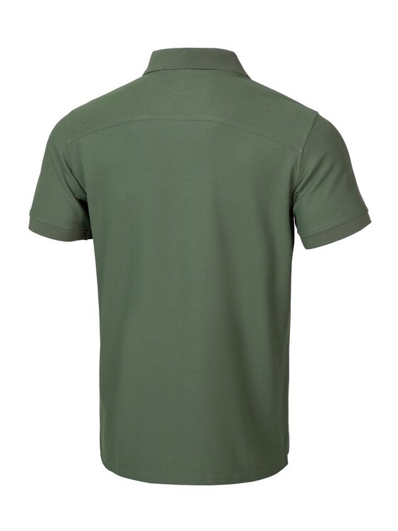 PITBULL PITBULL Polo Koszulka Zielony Regular Fit