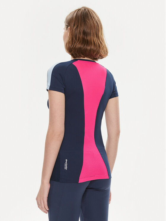 CMP CMP Športna majica 32C6236 Mornarsko modra Slim Fit