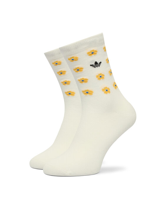 adidas adidas Dlouhé ponožky JV7833 Écru