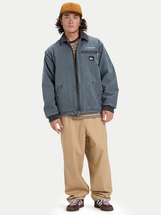 Quiksilver Quiksilver Дънково яке Shaper Pad EQYJK04174 Сив Regular Fit