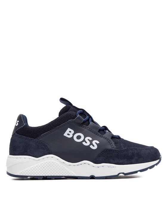 Sneakers Boss J50856 M Bleumarin