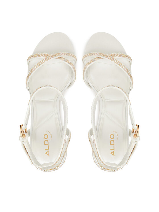Aldo Aldo Sandale Bouclettie 13964895 Alb