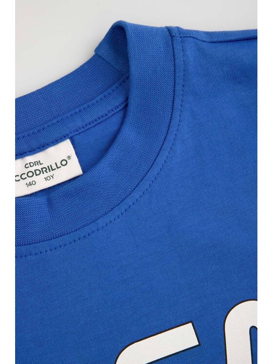 Coccodrillo Coccodrillo T-Shirt WC6143222LBD-014 Modrá Regular Fit
