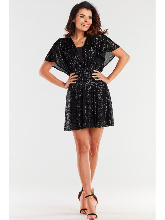 Awama Awama Abito da sera A488 Nero Basic Fit