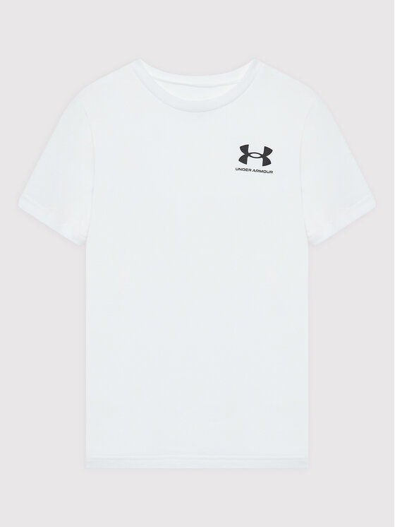 Under Armour Under Armour Тишърт Ua Sportstyle Left Chest 1363280 Бял Regular Fit