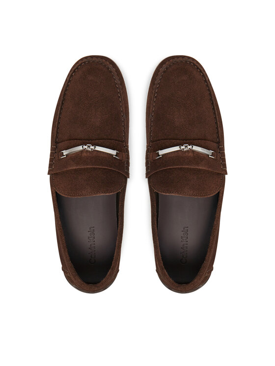 Calvin Klein Calvin Klein Mokasíny Driver W/ Ny Bit Sue HM0HM01759 Hnedá