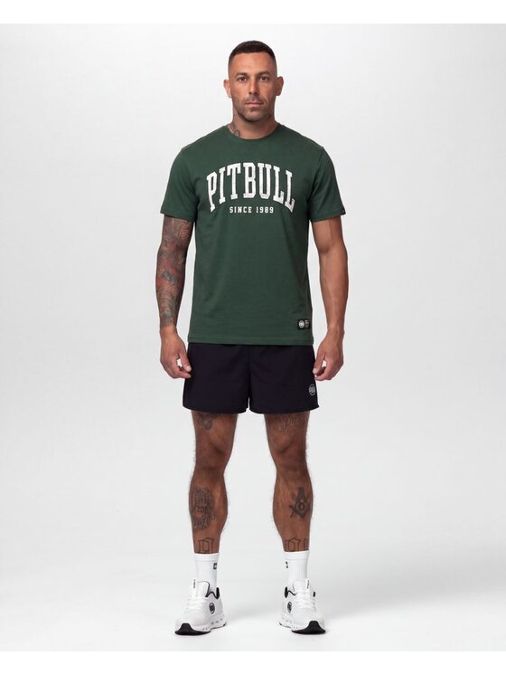 PITBULL PITBULL T-Shirt NORTON Zielony Regular Fit