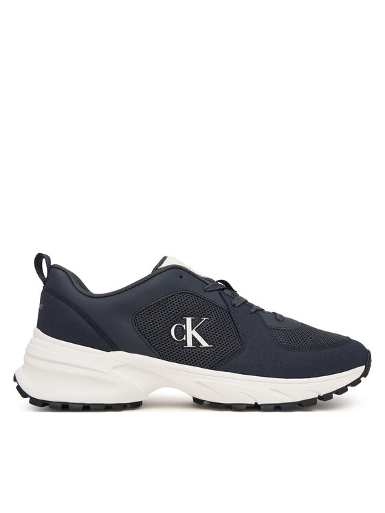 Calvin Klein Calvin Klein Sneakersy Hike Runner Lace Up Su Mesh HM0HM02448 Granatowy