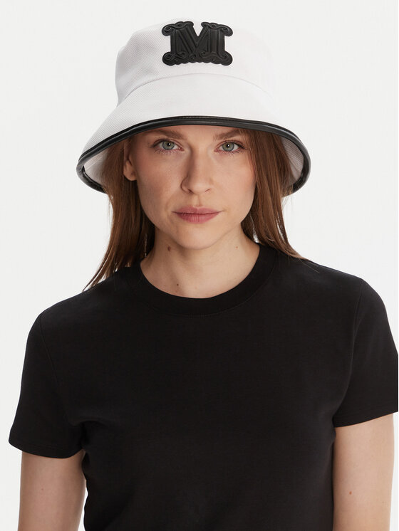 Max Mara Beachwear Max Mara Beachwear Klobúk Esperia 2516571029 Biela